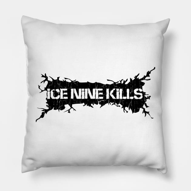 Black Distressed - Ice Nine Kill Pillow by PASAR.TEMPEL