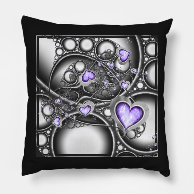 Heart Of The Machine Pillow by KirstenStar 