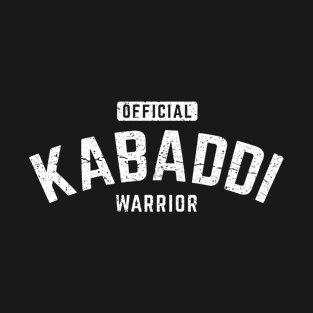 Official Kabaddi Warrior T-Shirt