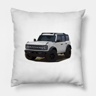 2021 Ford Bronco 4 Door Oxford White Pillow