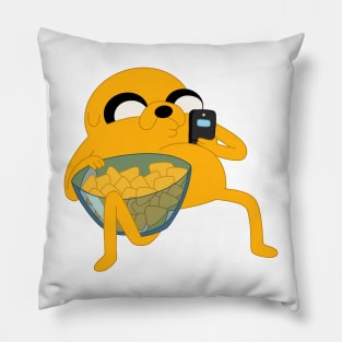 Jake the dog chilling Pillow