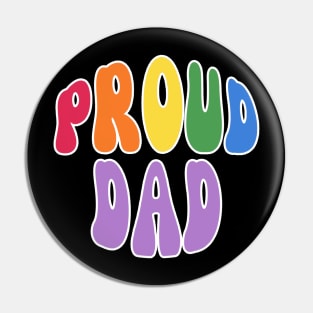 Proud Dad Pride Pin