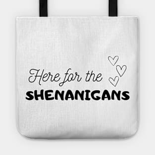 here for the Shenanigans Tote