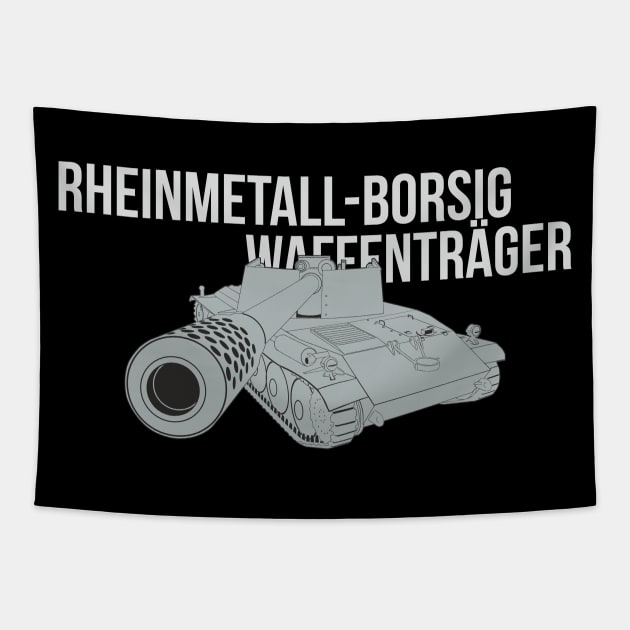 Rheinmetall Borsig Waffenträger Tapestry by FAawRay