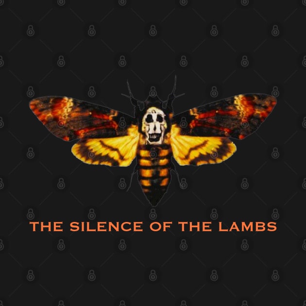 the silence of the lambs butterfly by Genetics art