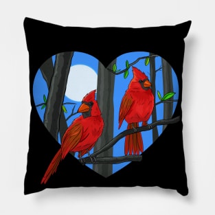 Bird Watcher I Love Cardinal Birds Pillow