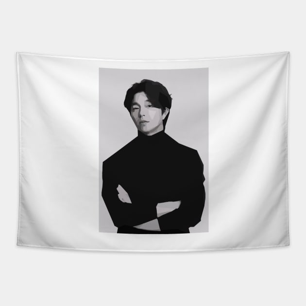 Gong Yoo Tapestry by Playful Creatives