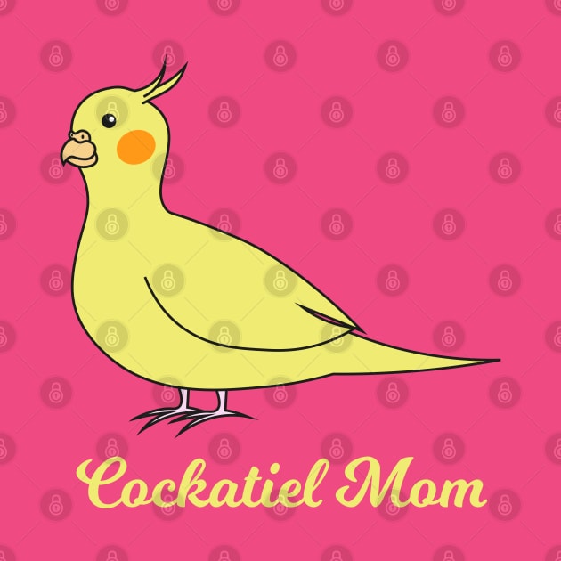 Cockatiel Mom by Karlsefni Design