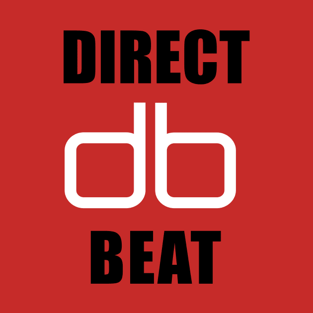 Direct Beat Old School T-shirt Logo by Puzzlebox Records