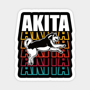 Akita Dog Magnet