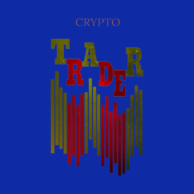 CRYPTO TRADER (COSMIC) / BLUE by Bluespider