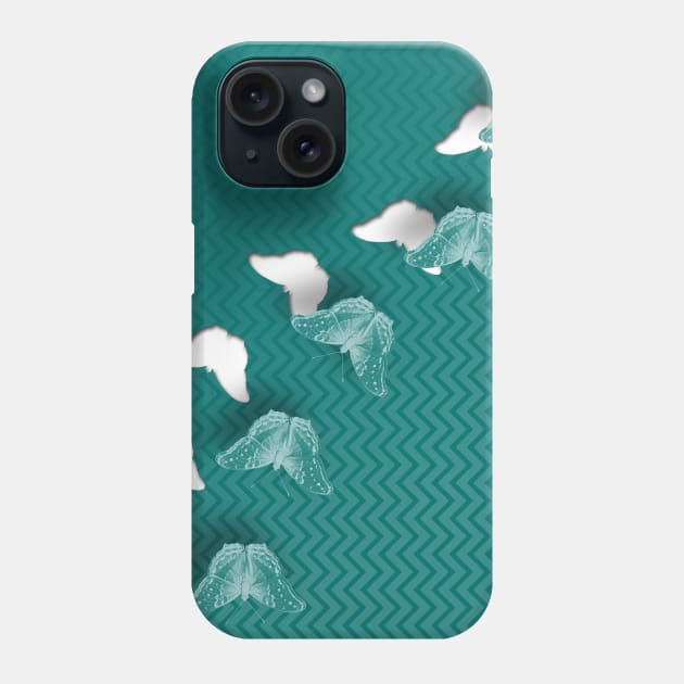 Escaping butterflies Phone Case by hereswendy