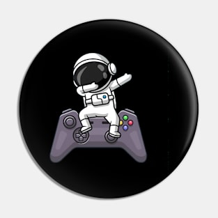 astronaut style Pin