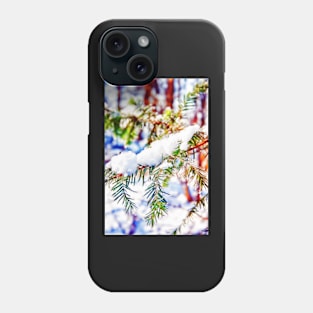 Colours in the Snow Phone Case