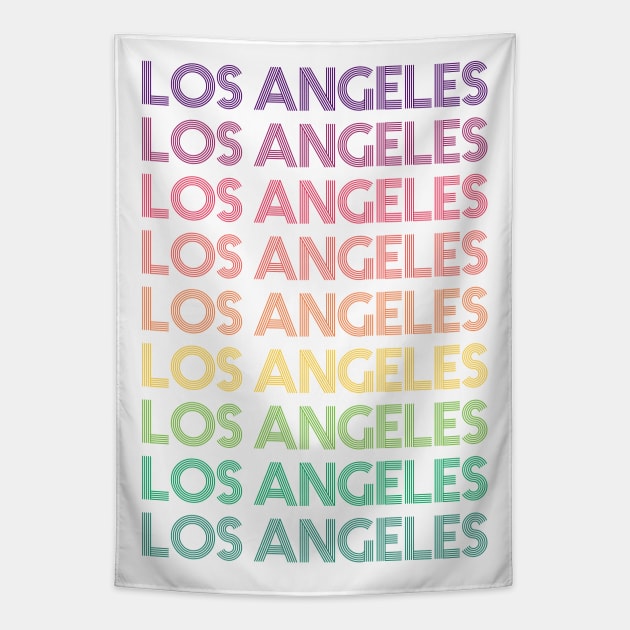 Los Angeles Tapestry by RainbowAndJackson