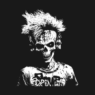 Punk DJ Skull T-Shirt