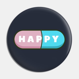 Cute and kawaii happy pills Pin