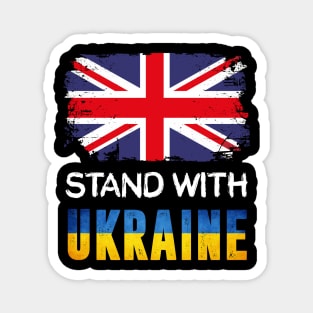INGLAND stand with ukraine Magnet