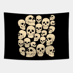 Skulls Characters Tapestry