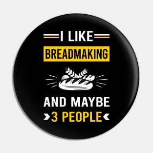 3 People Breadmaking Bread Making Pin