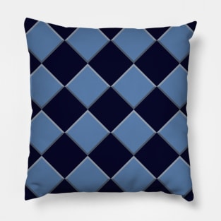 Big Block Checkerboard Pattern Pillow