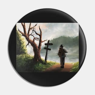 Wandering Drifter Pin