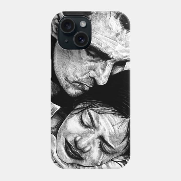 i cant be your ghost Phone Case by BenJohnson