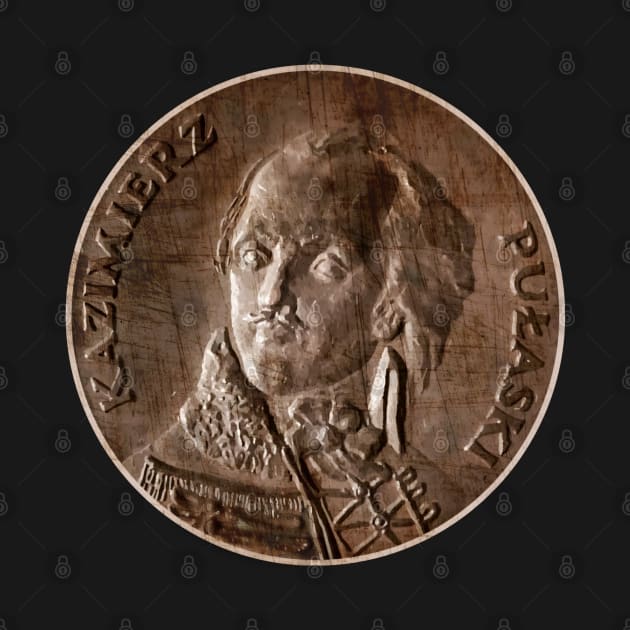 Casimir Pulaski Day Polish Gift Parade Kazimierz Pulaski Vintage Coin Style by JammyPants