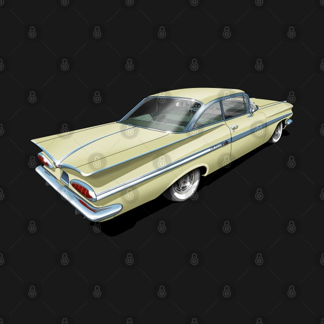 1959 Chevrolet Impala in Classic Cream by candcretro