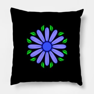 Face Mask Flower 28 Pillow