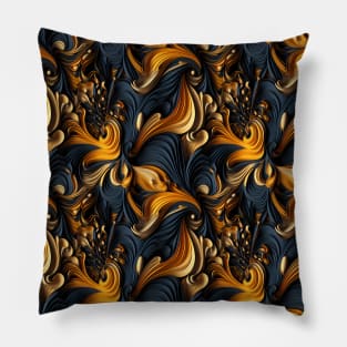 Baroque Design #2 Pillow