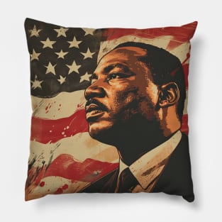 Inspire Unity: Festive Martin Luther King Day Art, Equality Designs, and Freedom Tributes! Pillow