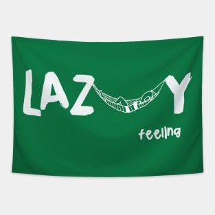 Lazy - Funny Humor Hammock Lazy Tshirts Tapestry