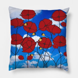 Through the Window of Remembrance Pillow