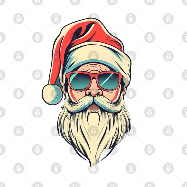 santa claus with glasses by Aldrvnd