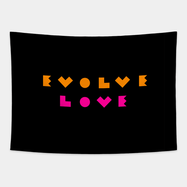 Evolve Love Tapestry by kindsouldesign