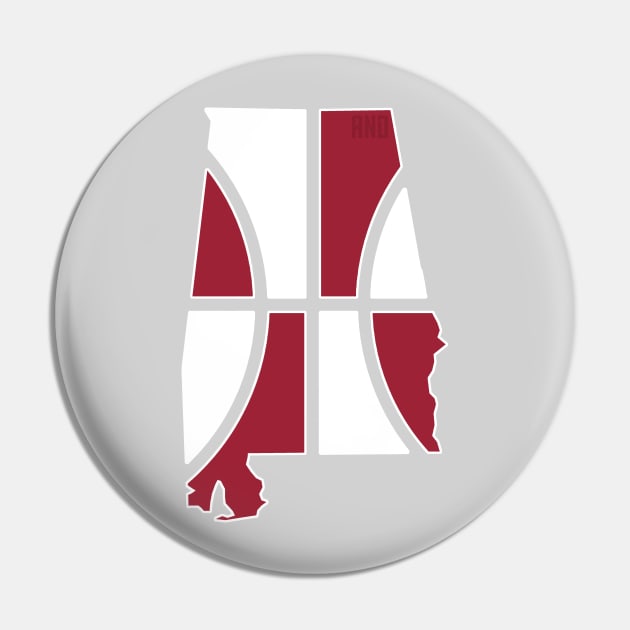 Alabama Basketball Pin by And1Designs