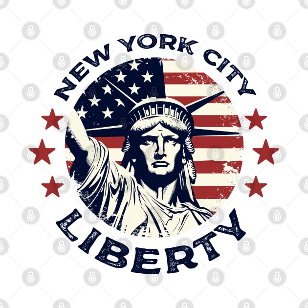 New York City Liberty by Yopi