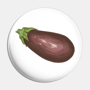 Eggplant Pin