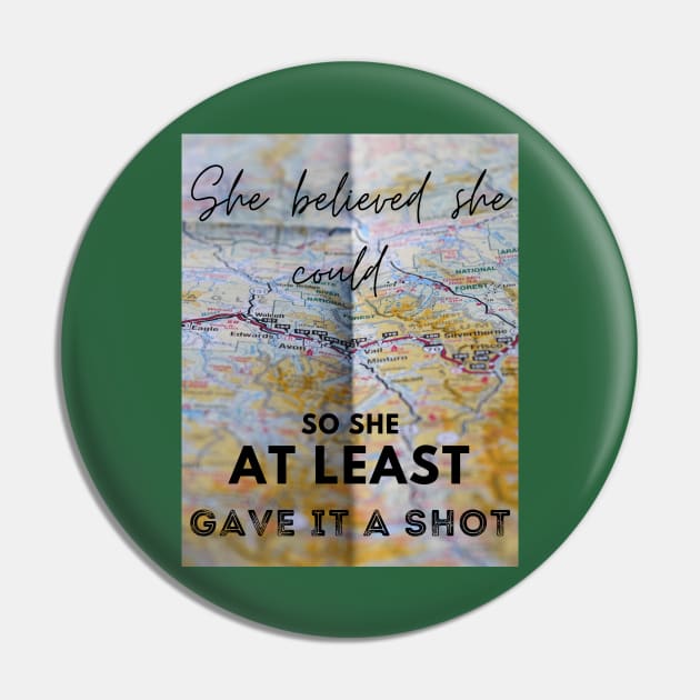 She Believed 1.2 - Map Pin by MysteriousWatersDesigns