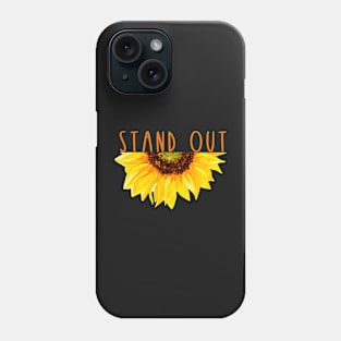 Sunflower Stand out Phone Case