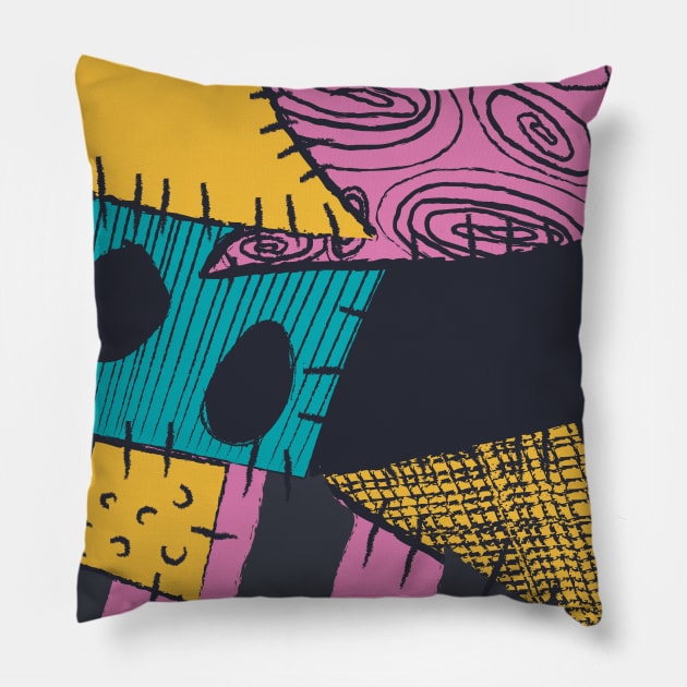 Nightmare Sewn Pattern Pillow by Heyday Threads
