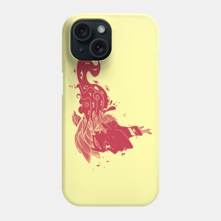 Demon Anime Girl With Horns Phone Case