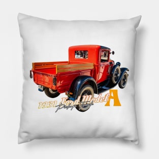 1931 Ford Model A Pickup Truck Pillow
