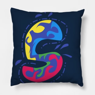 Letter S Pillow