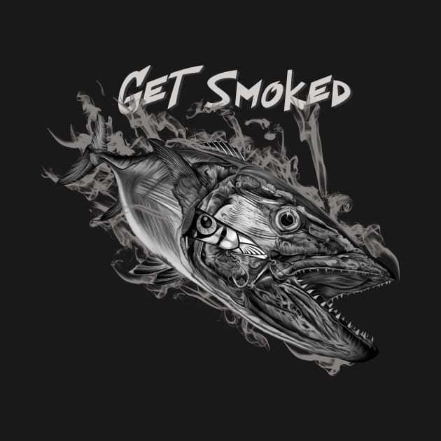 get smoked dog by Art by Paul