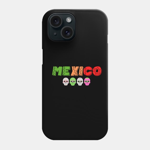 Mexico. skull Phone Case by TigrArt