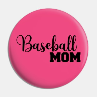 Baseball Mom Pin