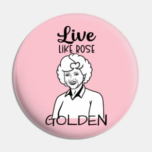 Golden girls t-shirt Pin