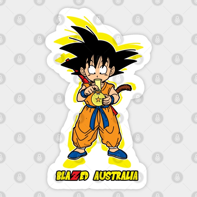 Blazing Goku - Dragon Ball Z - Sticker